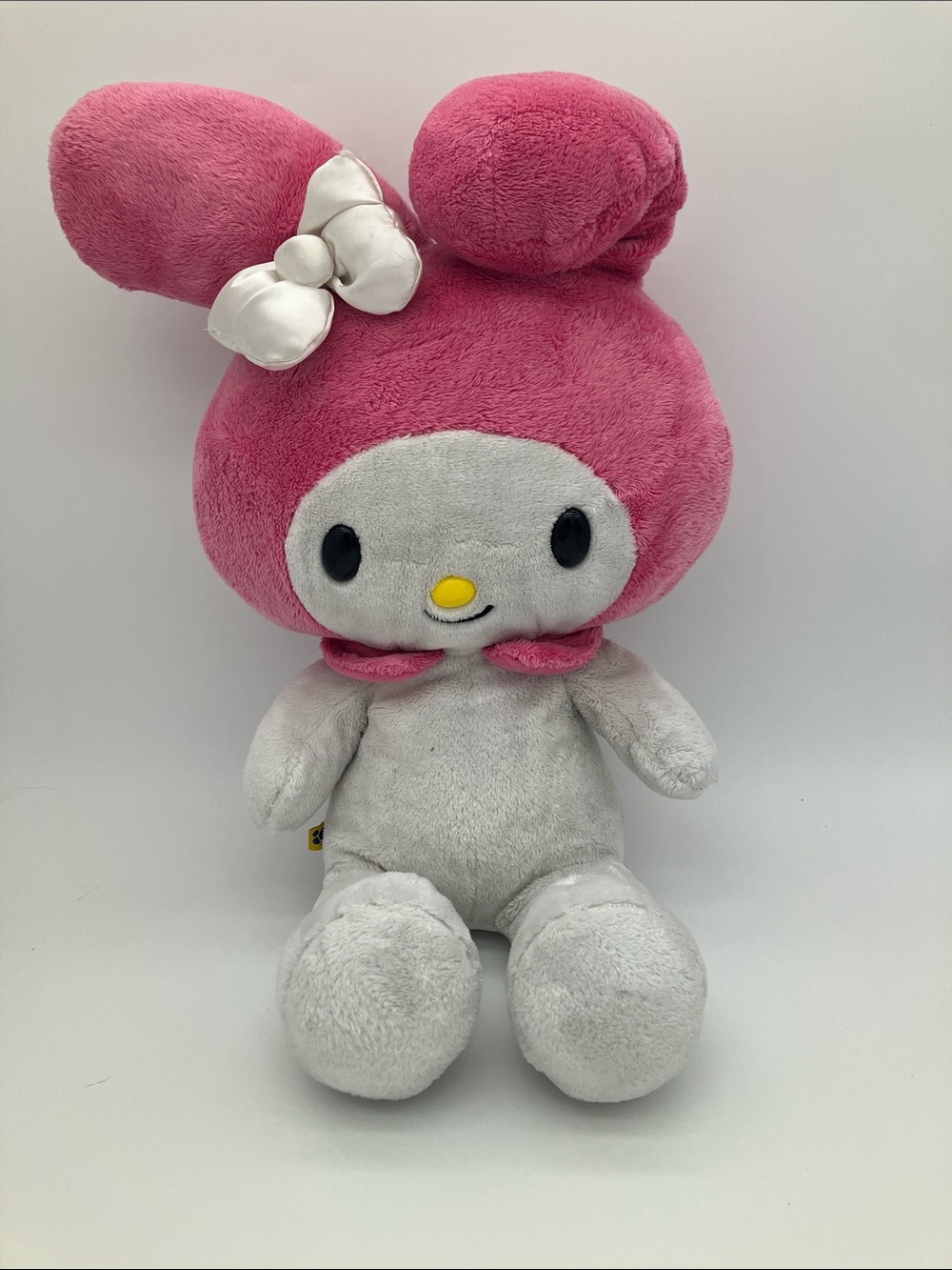 Build A Bear Vintage Sanrio My Melody Plush Pink White Stuffed Animal 2010 BAB